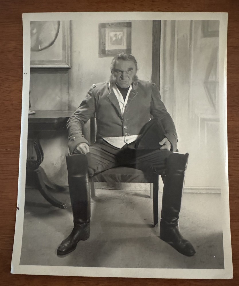 John Barrymore Vintage 8×10 B&W Costume Portrait Photo Theater
