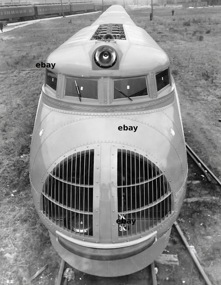 Photo Art Print of the Union Pacific Streamliner M-10000 built by Pullman 1934