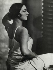 1975 Man Ray Female Fashion Model Night Gown Posing Art Photo Gravure