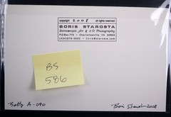 Boris Starosta 3D Stereoview – Betty A -090 – nude model signed 2008