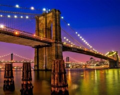 New York BROOKLYN BRIDGE Glossy 16×20 Photo Print Art Poster