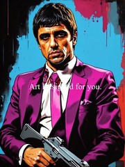 Digital Image Picture Photo Wallpaper Background Scarface