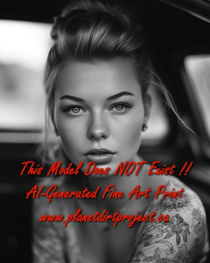 8×10 AI-Generated Fine Art Prints – Limited Edition with Signed Certificate -043