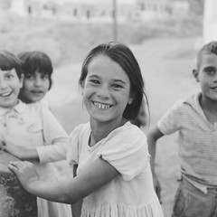Baryte Print Photo Spain Child 1960 Format 40x40cm