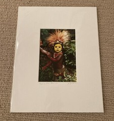 Jim Spillane Photography ‘Papua New Guinea’ Child Signed Matted Photo