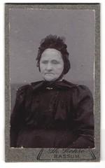 Photograph Th. Rohse, Bassum, Portrait of an Elderly Lady CDV / Cabinet Photo