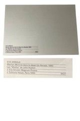 Vintage Postcard Photograph Marilyn Monroe Eve Arnold Misfits 1960