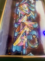 graffiti Art High Gloss Photograph By RIME MSK SIGNED Lmtd @100 Framed!