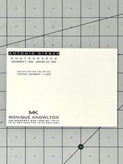 Antonio Girbes (b. 1952) Art Announcement Card 1996