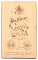 Photograph Alex Matthaey, Bautzen, vis-à-vis the theater, blonde girl in we
