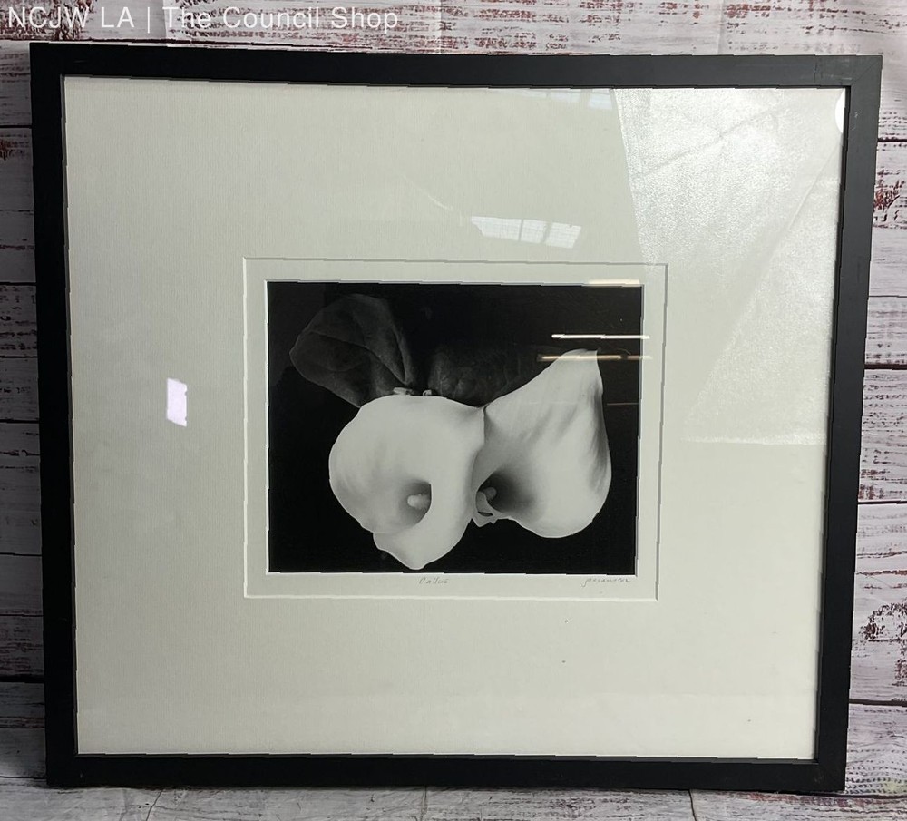 Callas By JC Evans 2002 Framed Signed Photograph