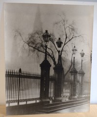 Pierre LePre 1920 “Cathedral in the Fog” silver gelatin B&W print ** New Orleans