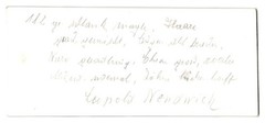 Photograph police photo / Mugshot, Leopold Nendrich, back with personal description