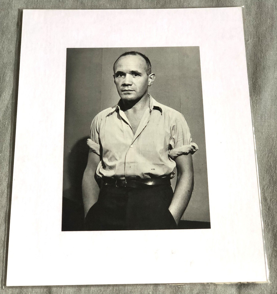 1955 1968 Brassai Jean Genet Portrait 8×10 Photo VTG Photogravure Art Authentic