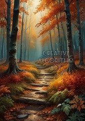Whispers Along the Amber Path | Photo Wallpaper Image Picture Background