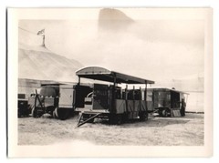 7 Photographs London, Bertram Mills Circus, Circus Tent & Carrier