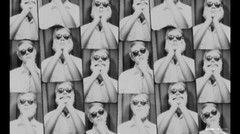 Andy Warhol 1950s Photobooth Self-Portrait Fist to Jaw – Pop Art Original MCM