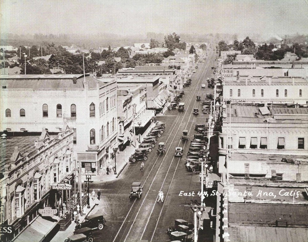 SANTA ANA Calif YOST THEATER 1920’s EAST 4th STREET Photo Print #934 11″ x 14″