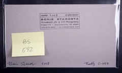 Boris Starosta 3D Stereoview – Betty C 057 – nude model signed 2008