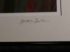 TRIO OF CALLA LILIES PHOTOGRAPHER SIGNED GREGG FELSEN