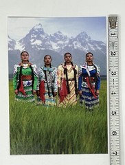 Eugene Tapahe Art Photo Announcement Card 2025 – Four Worlds Teton National Park