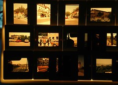 34 old slides color slides vintage bus Gevers Coburg holiday Bad Berneck 70s 80s