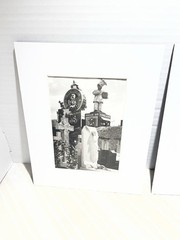 Set Of 2 VTG 8×10” Black And White Art Photography Prints Surreal Abstract Matte