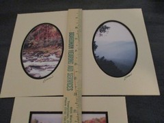 Lot of Vintage 3 – 5″ x 7″ Photographs by Barry Gamow Signed and Matted