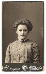 Photograph Rosengren, Malmö, Södergatan 14, portrait of a lady