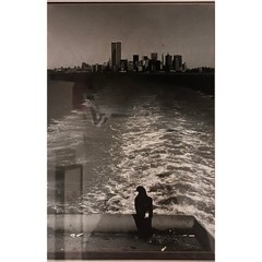 WTC Twin Towers New York City Black & White Photo – Manhattan Skyline – Framed