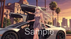 15 Pieces Bundle: Urban Legend Cinematic Anime Art | 4K Landscape