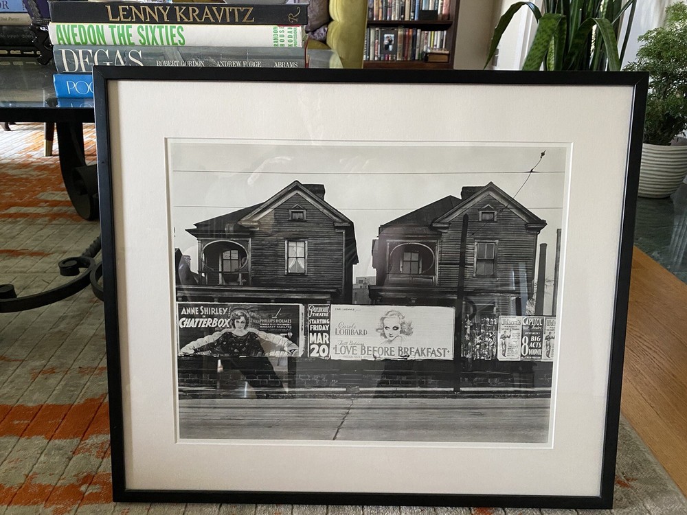 WALKER EVANS ~ Gelatin Silver Print ~ Row Houses, Atlanta ~ Vintage FSA ~ 1936
