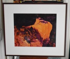 CIRCA 1993 ADRIEL HEISEY LTD EDITION PHOTOGRAPHIC PRINT 6 MONUMENT WITH WINDOW