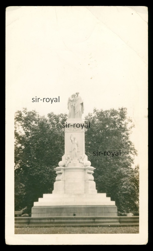 Washington D.C. 1937 – Peace Monument – USA 1930s – Photo 9x15cm