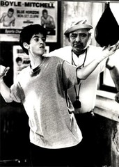 Photo Actor Sylvester Stallone with Son Sage Stallone, Rocky V – 10616972