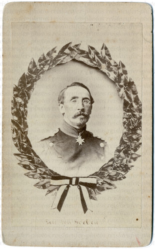 August Karl von Goeben, General of the Infantry, early original CDV around 1865