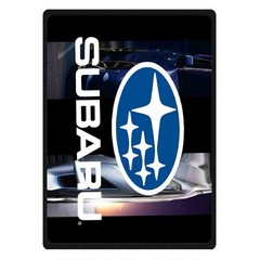 great subaru Soft Warm Single-Side Printing Flannel Fleece Blanket