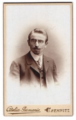 Photography studio Germania, Chemnitz, Zwickauerstrasse 2 p, portrait bourgeois