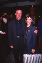 Dia Sylvester Stallone and Talia Shire 1996 KB Format Photographer P9-31-3-3