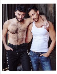 11 X 8.5 Alan Lyon Original Male Photo gay interest (6) Hand pocket Alex & Mick