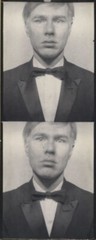 Andy Warhol 1950s Photobooth Self-Portrait Fist to Jaw – Pop Art Original MCM