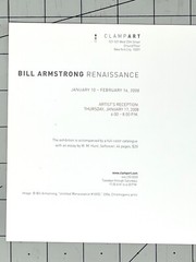 Bill Armstrong (b. 1952) Art Announcement Card 2008 – Renaissance