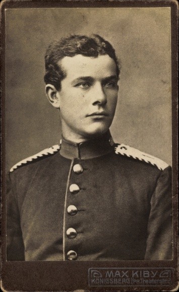 CdV Kaliningrad Königsberg East Prussia, soldier in uniform, nobility,… – 10847119
