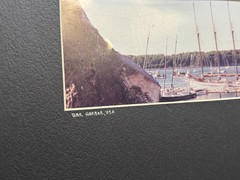 1998 RARE! Original Signed & Dated “DEMELLO” Color Photo. Bar Harbor Maine USA