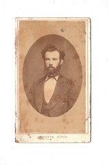 M. Ophoven CDV Photo Man Portrait / Man – Düren 1870s
