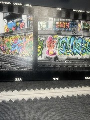 NEW Signed Bruce Reinfeld Analog Style Photography 36 X 12in Collectors Piece!