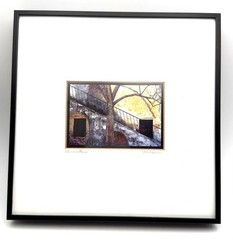 Jim Nilsen Photography Framed Small Set Landscape & Greece Signed 7 1/8” Small