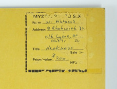 Black And White Photograph Titled “Harkness” Signed W. Abrams