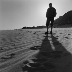 Photo On Baryte Paper DESERT Algeria 1960 Size 40x40cm
