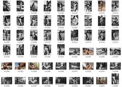 LOT 100x 4×6 Nude Picture Pinup-Girl Woman Model Fmal Risqué Lot (208)